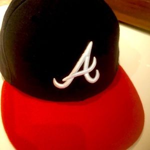 On FIELD OFFICIAL NEW ERA ATLANTA BRAVES FITTED